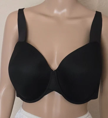 Balconette para mujer Cacique con aros ligeramente forrado negro talla 40DDD Foto 1 de 4