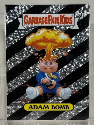 2025 Topps Garbage Pail Kids Get a Grip 5x7 GG92 Stripes /92 ADAM BOMB GPK - Image 1 of 2