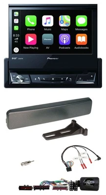 Pioneer DVD Bluetooth DAB USB Lenkrad Autoradio für Ford Mondeo Focus anthrazit - Bild 1 von 4