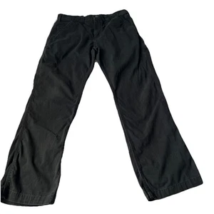 Carhartt Men’s Relaxed Fit 34/30 B324 Black Work Canvas 8 Pocket Rugged - Picture 1 of 12