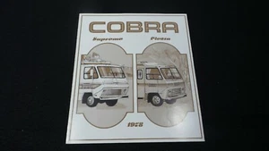 Vintage 1978 COBRA MOTORHOMES Sales Brochure  - Picture 1 of 6