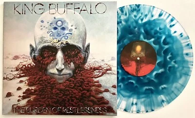 King Buffalo - The Burden Of Restlessness Limited Cloudy Light Blue Vinyl LP New - Image 1 of 4