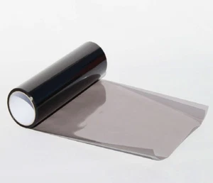 Scheinwerfer Folie hell Schwarz 200 x 30 cm Tönungsfolie Rückleuchten Blinker - Bild 1 von 1
