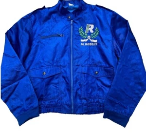Vintage Kawasaki M Robert MRT Racing Jacket Motorcross - Picture 1 of 7