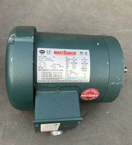 NOS Leeson C6T17FC114D 3/4HP 3 fasi 1720/1425 RPM 56 H Watt motore risparmiatore - Foto 1 di 5