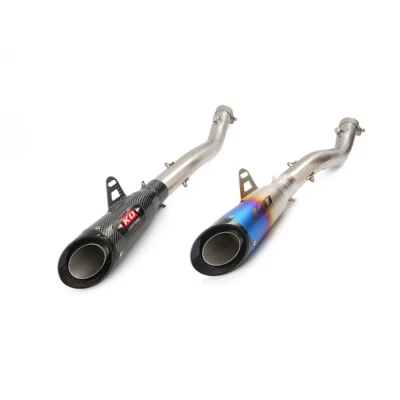 For Honda CBR600F4i 2001-2007 Exhaust System Mid Link Pipe Mufflers Tips Slip On - Image 1 of 4