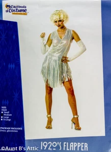 Flapper Dress Chicago Musical Look A Likes Polyester Heat Sequin Costume Dress - Picture 1 of 4