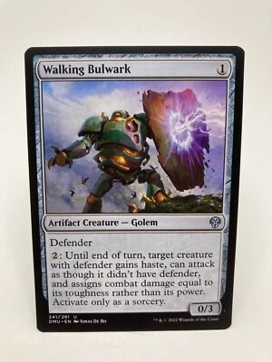 Walking Bulwark NM/M* Dominaria United ENGLISH 241/281 mtg -UnltdCards - Image 1 of 2