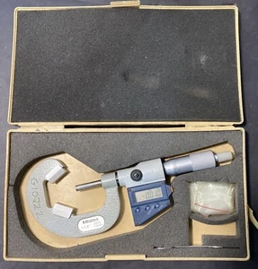 314-713-30 Mitutoyo V-Anvil Micrometer 1-1.6” .00005” - Picture 1 of 7