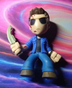 Funko Mystery Minis BLOODY DEAN SUPERNATURALKnife Black Sunglasses - Chase Rare - Picture 1 of 6