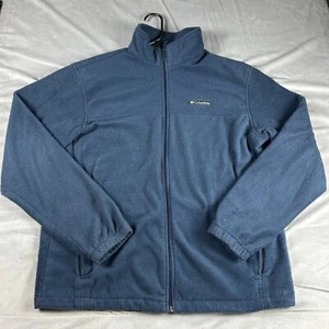 Columbia Fleecejacke Herren Gr. L Blue Mountain Full Zip Fronttaschen - Bild 1 von 7