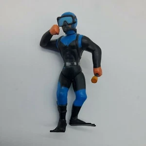 K&M Scuba Diver Action Figure Toy 4" Inch Tall Rare Vintage 2001  - Picture 1 of 12