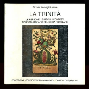 libro LA TRINITA' nell'iconografia religiosa popolare CAMPOFILONE 1992 - Imagen 1 de 3
