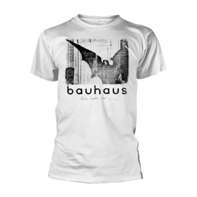 GILDAN Bauhaus 'BELA LUGOSI'S DEAD' 12' Design White T SHIRT (goth, punk, pete murphy)