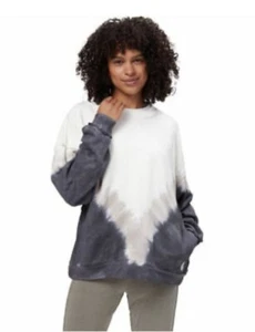 Free People Movement Ombre Metti Crew Oversized Tie Dye Sweatshirt MSRP $98 M - Picture 1 of 11