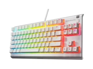 SteelSeries 64819 Apex 3 TKL Wired Membrane Gaming Keyboard - Whisper Quiet - Picture 1 of 5