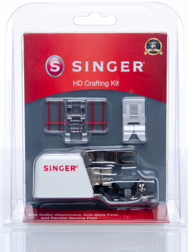 Singer HD Crafting Kit & Ruffle Foot Lot - Item #250067296 #3576 #2500270 5128