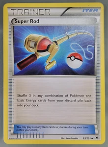 1x POKEMON NOBLE VICTORIAS SUPER ROD #95/101 casi nuevo (casi como nuevo) - Imagen 1 de 1