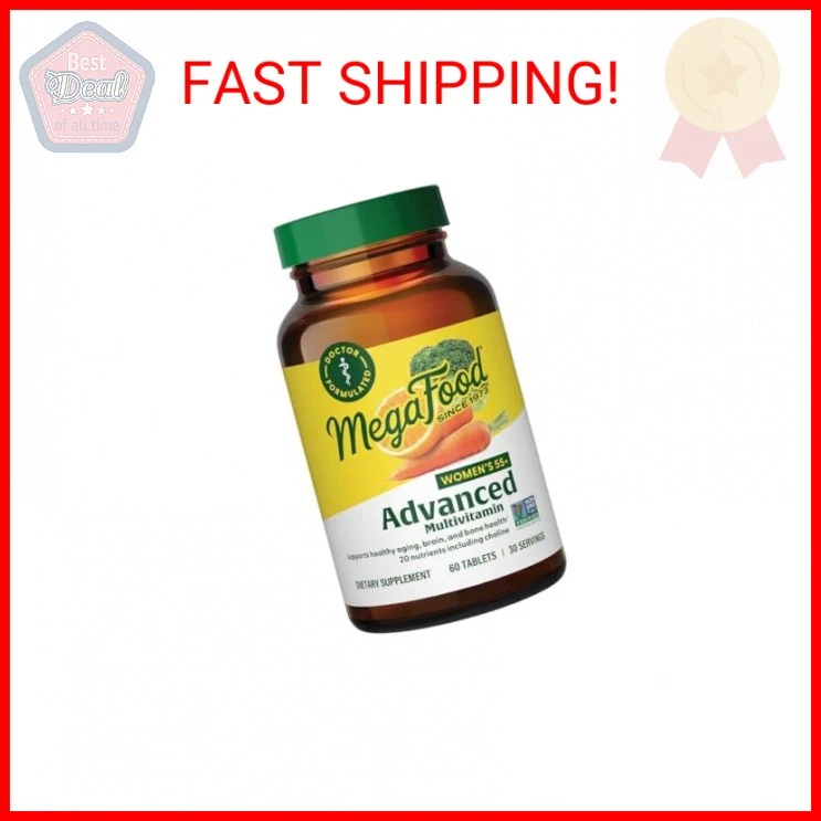 MegaFood Women's 55+ Advanced Multivitamin for Women - Doctor-Formulated with Ch - Image 1 of 1