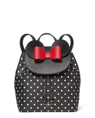 NWT KATE SPADE NEW YORK  DISNEY X MINNIE MOUSE BACKPACK  - Image 1 of 4