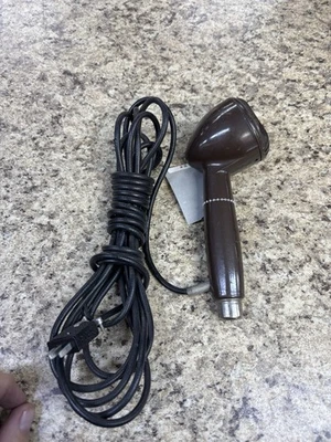 1940s Astatic Brand Brown Bullet Microphone w cord, no Stand. - Image 1 of 4