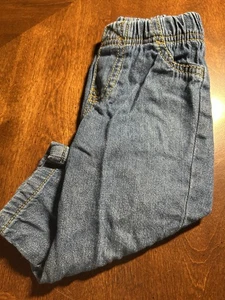 Baby Carter's Blue Jeans Size 9 Months Stylish Comfortable Versatile Elastic - Picture 1 of 6