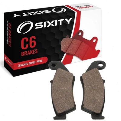Front Ceramic Brake Pads 2005-2006 Yamaha YZ250F Set Full Kit FT FV 4T oi - Image 1 of 4