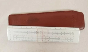 Fuji A.W.S. Raffael Slide Rule Model No. 501 Japan w/ Case Vintage Engineering - Picture 1 of 4