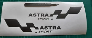 CALCOMANÍA BANDERA ASTRA SPORT X 2 **ELECCIÓN DE 19 COLORES** - Imagen 1 de 2