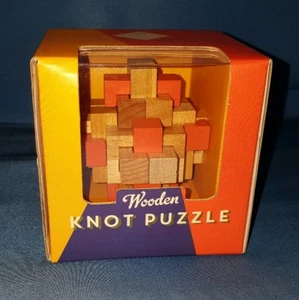 Wooden Knot Puzzle - Professor Puzzle - Brand New - Picture 1 of 2