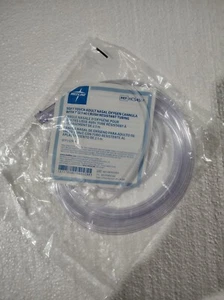 6 Medline Soft-Touch Nasal Oxygen Cannula HCS4514 for Adults 7ft, 2.1m Hose - Picture 1 of 2