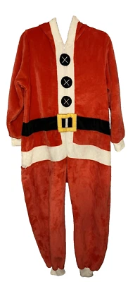 Traje de Papá Noel pequeño nunca usado tiene pequeña mancha en la cremallera trasera Foto 1 de 4