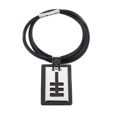 Colgante Rochet Roma Power Negro IP Acero Inoxidable Diseño Industrial con Cable Foto 1 de 4