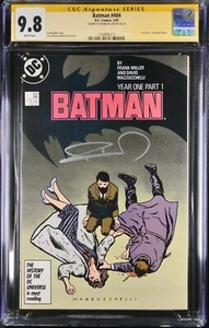 Batman #404 CGC SS 9.8 FIRMADO Frank Miller DC 1987 Año Uno Mazzuchelli Catwoman - Imagen 1 de 2
