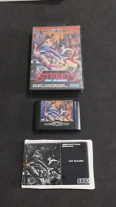 STREETS OF RAGE SEGA MEGADRIVE PAL MULTI USATO LEGGI - Imagen 1 de 10