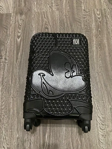 FUL x Disney Mickey Mouse Black Carry-On Spinner Suitcase Hard Luggage 21" NEW - Picture 1 of 7