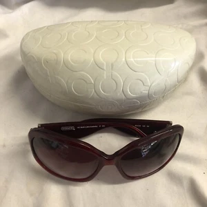 COACH 5029/8H BURGUNDY Womens SUNGLASSES - Picture 1 of 12