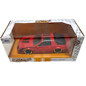 Chevrolet Camaro 1985 Jada Bigtime Muscle 1/24 rojo diecast modelo de coche 34196 nuevo en caja - Imagen 1 de 9