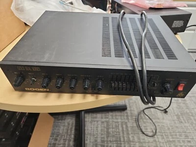 Bogen GS-35 Gold Seal Series Public Address Amplifier 35W 8ohm/70V/25V out - Image 1 of 2