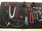 Vintage Costume Jewellery Job Lot. Necklaces, Bracelets.
