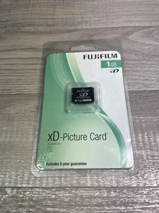 1GB HIGH SPEED FUJIFILM XD MEMORY CARD 1 GB TYPE H FUJI OLYMPUS CAMERAS NEW! - Picture 1 of 8