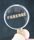 vintage FABERGE BOTTLE STOPPER topper perfume glass