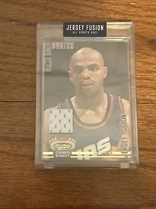 JERSEY FUSION GAME USED CHARLES BARKLEY GENUINE AUTHENTIC JERSEY PIECE RARE - Picture 1 of 2