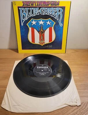Blue Cheer  1st Pressing UK 1969 Philips Records 1Y 2Y New! Improved! Psych LP - Image 1 of 4