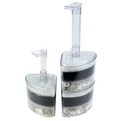 Bio Sponge Corner Filter Aquarium Fish Tank Up To 40 Gallon Fish Tanks.Fast ship