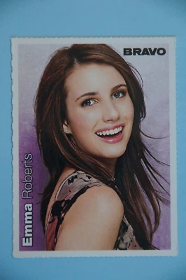 Emma Roberts - 2009 Bravo magazine card - ultra rare item - excellent cond - Bild 1 von 2