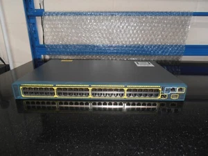 Cisco Catalyst 2960S Series WS-C2960S-48TS-S 48-portowy przełącznik gig + 2 porty X 1G SFP - Zdjęcie 1 z 4