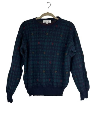 Vintage Tricots St Raphael Sweater Mens Small 100% Virgi Wool Crewneck Pullover - Image 1 of 4