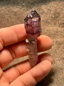 Natural Amethyst Scepter 18.6gr, Nairobi, Kenya - Picture 1 of 4