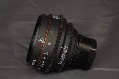 Sony E Rehoused Helios 44 58mm T2.1 Cine Lens  Mattbox 95mm Cine Bokeh Sony - Image 1 of 4